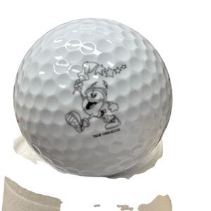 Cartoon Logo Top Flite Tour Golf Ball